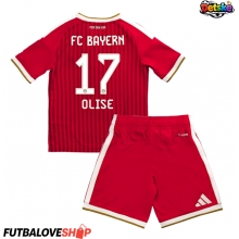 Dres Bayern Munich Michael Olise #17 Domáci pre deti 2026-27 Krátky Rukáv (+ trenírky)